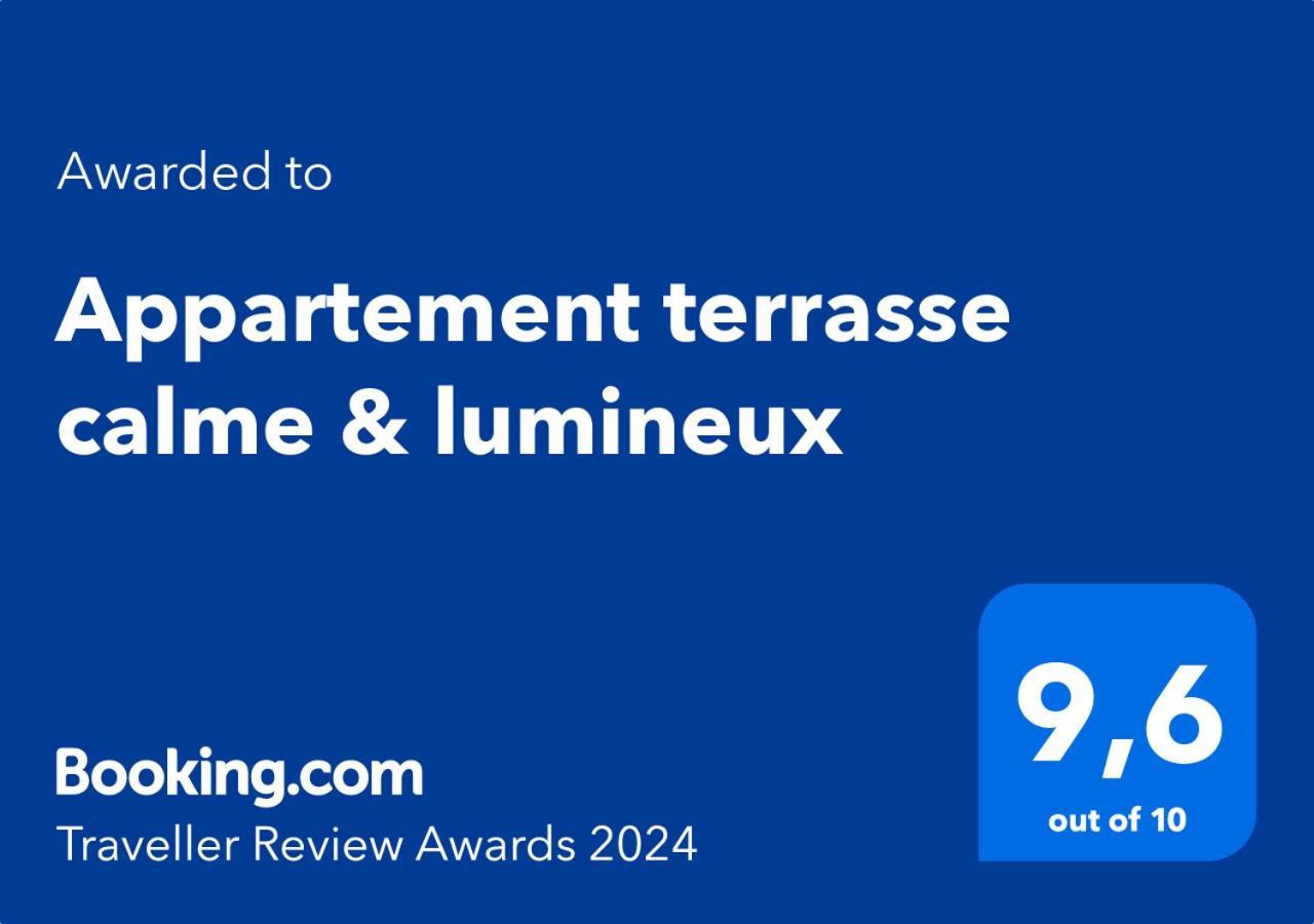 Terrasse - Hyper Centre - 2 Chambres - Parking Gratuit - Calme & Lumineux - Arrivee Autonome Marseille Luaran gambar